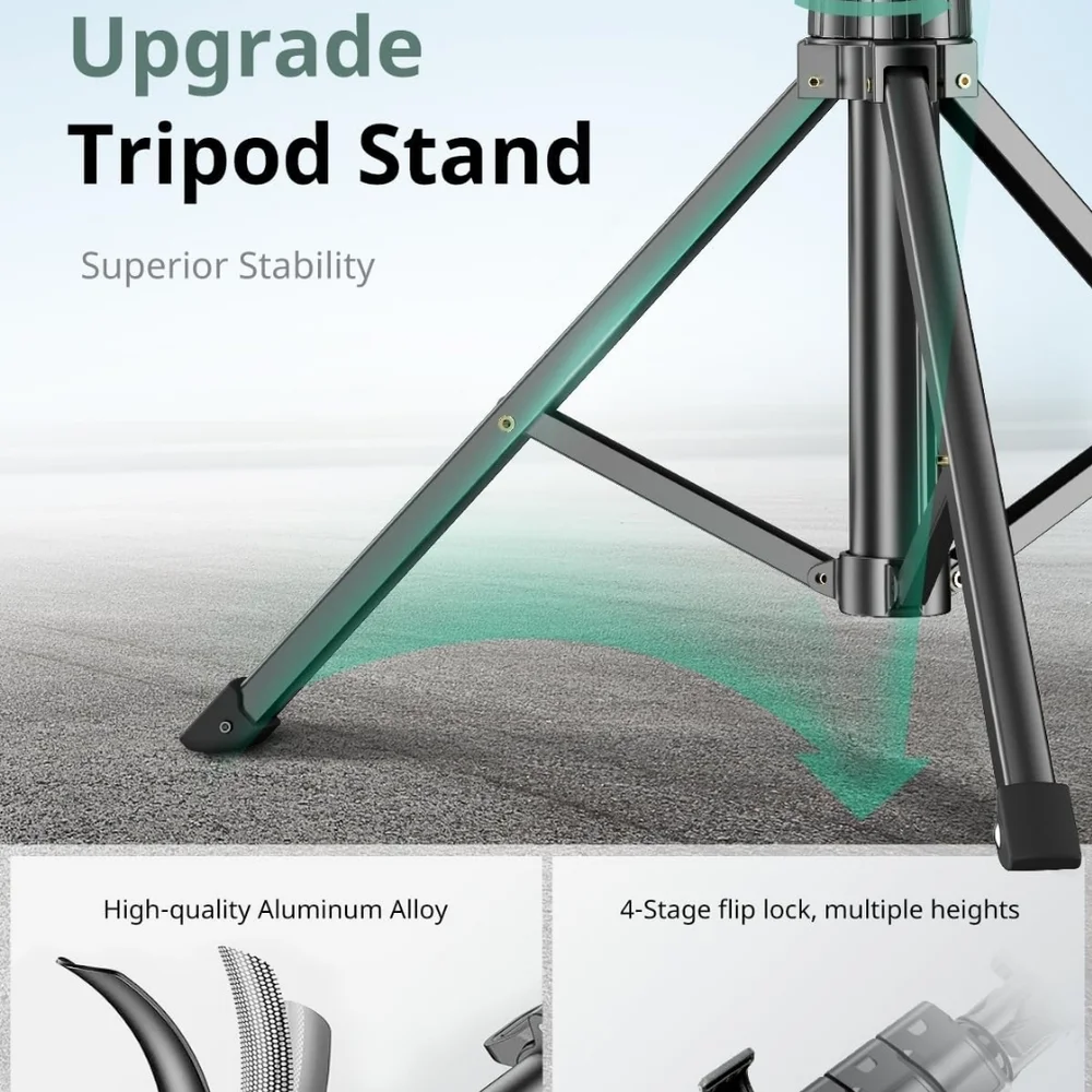 Universal Black Tripod with Remote